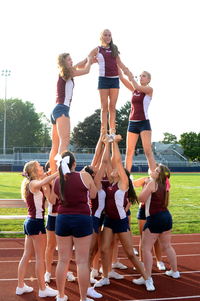 Cheer in action!