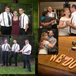 Dean-Dunlap Wedding - wedding programs collage - Schindler's Studio